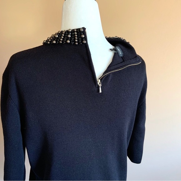 Talbots beaded neckline knit top - Picture 4 of 8